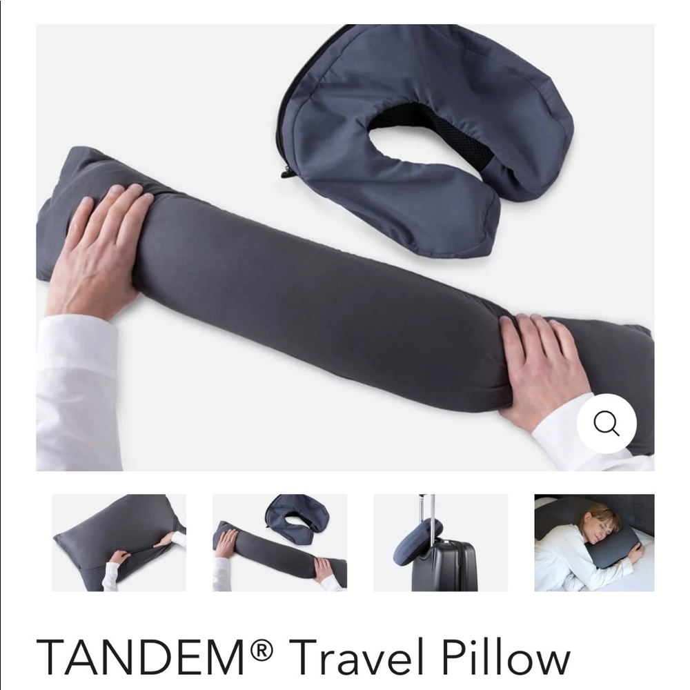 Tandem 3-in-1 Travel Pillow - Picture 3 of 13